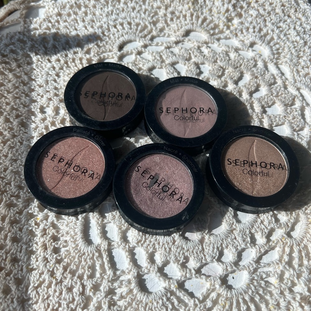 5 Sephora Eyeshadows